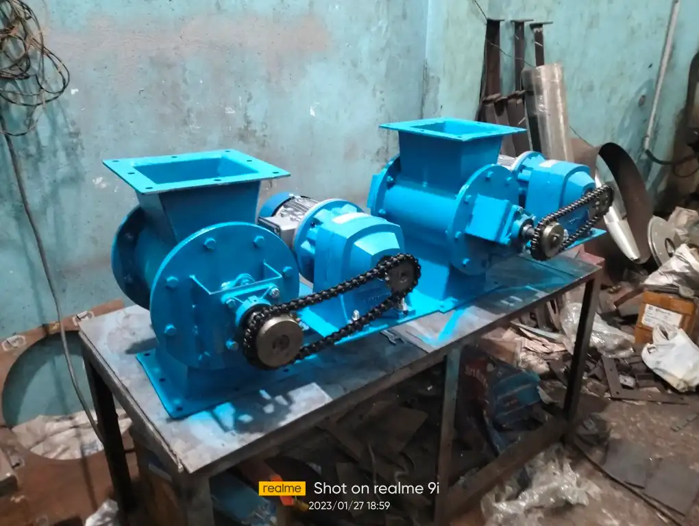 Heavy Duty Chain Driven Rotary Airlock Valves