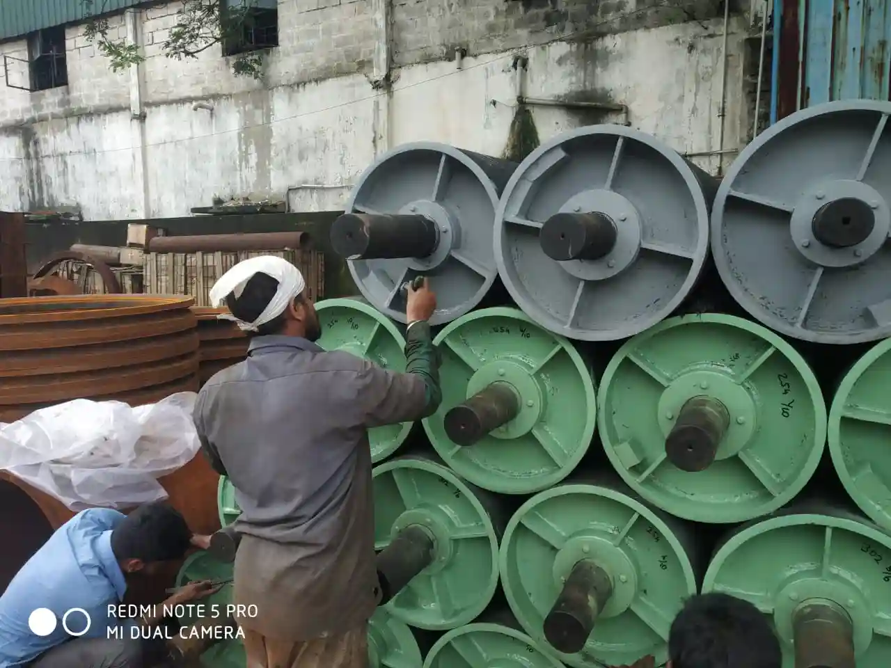 Heavy Duty Conveyor Drum Pulley Fabrication