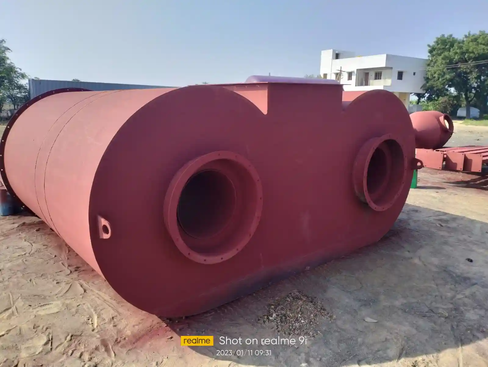 Air Filtration Dust Collector Plant Assembly