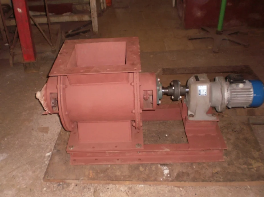 Industrial Rotary Airlock Valve with Motor Drive
