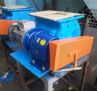 Rotary Airlock Valve with Motor