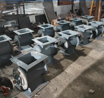 Rotary Valves with Square Flange
